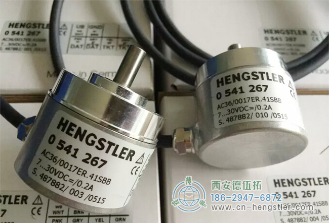 如何使用Hengstler編碼器控制電機的行程？